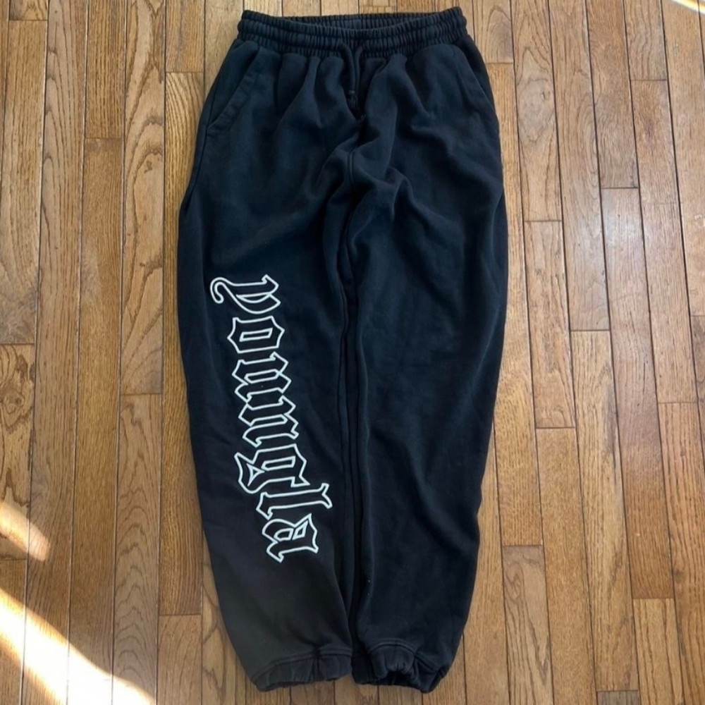 YoungLA Black Sweatpants